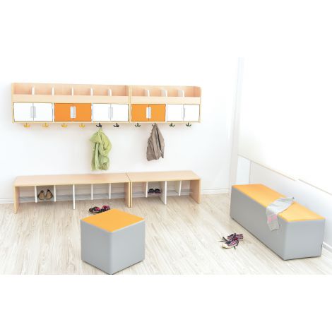 Bancuta vestiar Quadro mic 4 locuri - poza 2