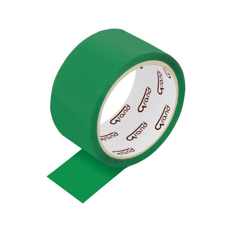 Banda adeziva acrilica simpla,verde,48mm x 50m