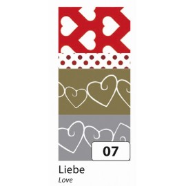Banda adeziva decorativa Love - poza 2