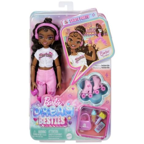 Barbie Dream Besties Papusa Barbie Brooklyn Petrecere Pe Role - poza 2