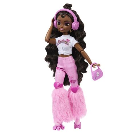 Barbie Dream Besties Papusa Barbie Brooklyn Petrecere Pe Role - poza 5