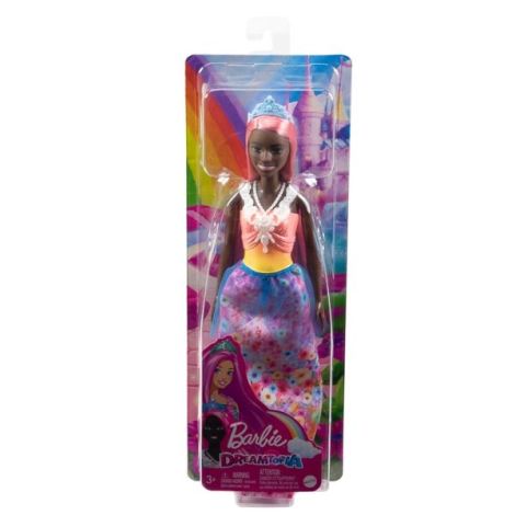 Barbie Dreamtopia Papusa Printesa Cu Par Corai - poza 1