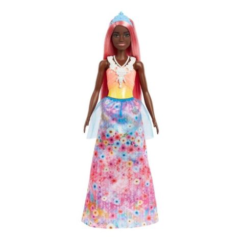 Barbie Dreamtopia Papusa Printesa Cu Par Corai - poza 2