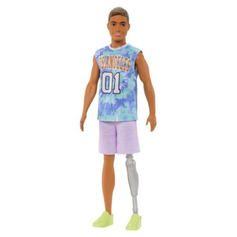 Barbie Papusa Baiat Fashionistas Saten Cu Un Picior Cu Proteza - poza 2