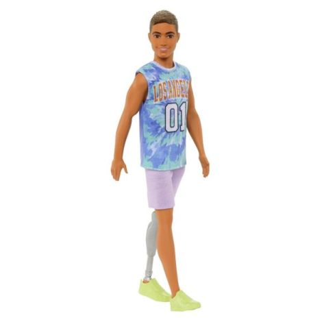 Barbie Papusa Baiat Fashionistas Saten Cu Un Picior Cu Proteza - poza 4