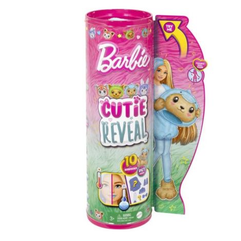 Barbie Papusa Barbie Cutie Reveal Delfin Urs - poza 1