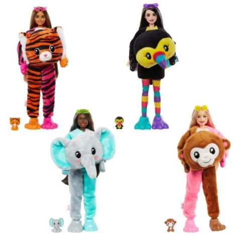 Barbie Papusa Barbie Cutie Reveal Maimutica - poza 4