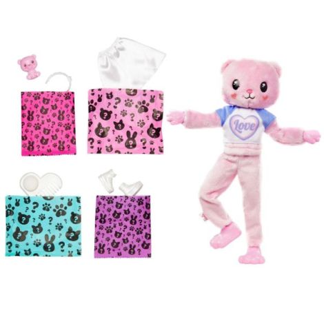 Barbie Papusa Barbie Cutie Reveal Ursulet - poza 2