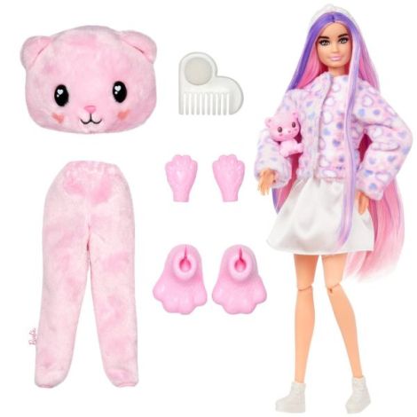Barbie Papusa Barbie Cutie Reveal Ursulet - poza 4
