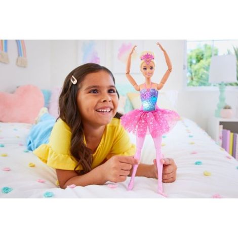 Barbie Papusa Barbie Dreamtopia Balerina Mattel HLC25 - poza 3