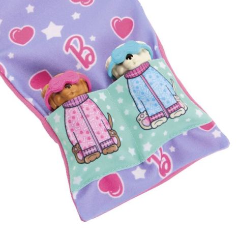 Barbie Papusa Barbie Family Set Petrecere Cu 2 Catelusi Color Change - poza 5