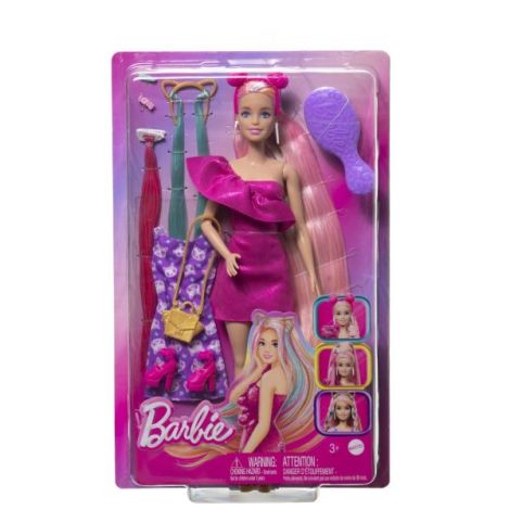 Barbie Papusa Barbie Fun And Fancy Hair - poza 1