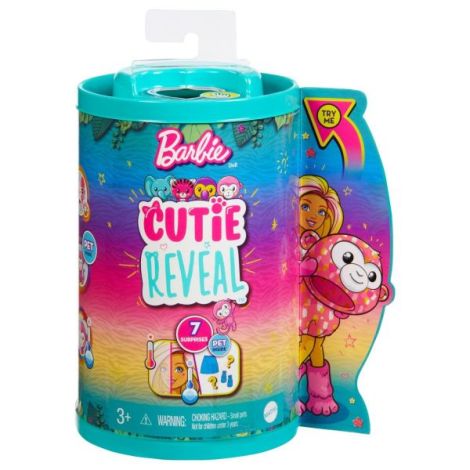Barbie Papusa Chelsea Cutie Reveal Maimutica - poza 1