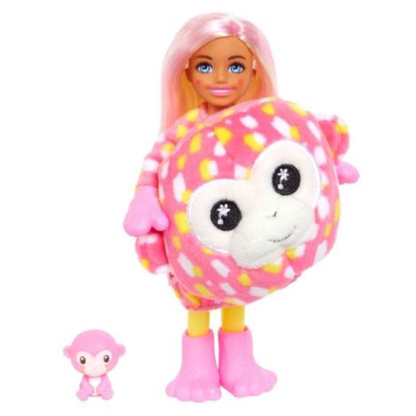 Barbie Papusa Chelsea Cutie Reveal Maimutica - poza 2