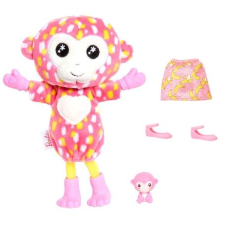 Barbie Papusa Chelsea Cutie Reveal Maimutica - poza 3