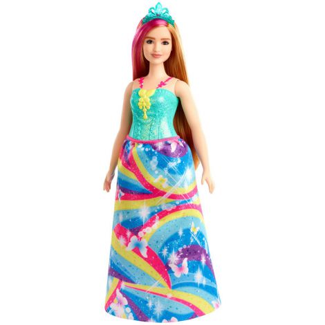 Barbie Papusa Printesa Dreamtopia Cu Coronita Albastra - poza 2