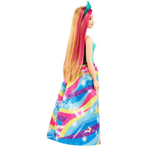 Barbie Papusa Printesa Dreamtopia Cu Coronita Albastra - poza 3