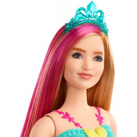 Barbie Papusa Printesa Dreamtopia Cu Coronita Albastra - poza 4