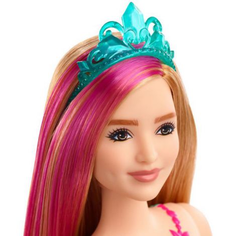 Barbie Papusa Printesa Dreamtopia Cu Coronita Albastra - poza 5
