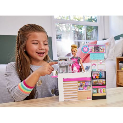 Barbie Set Cafenea Cu 20 De Accesorii - poza 4