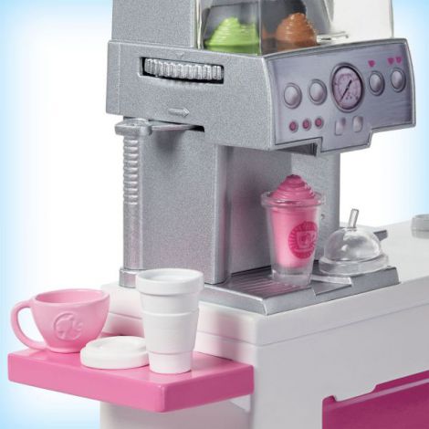 Barbie Set Cafenea Cu 20 De Accesorii - poza 5