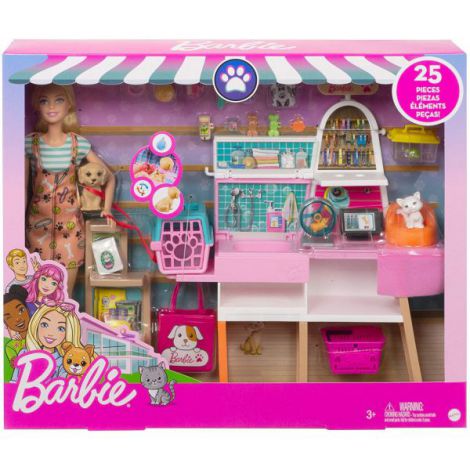 Barbie Set De Joaca Magazin Accesorii Animalute - poza 1