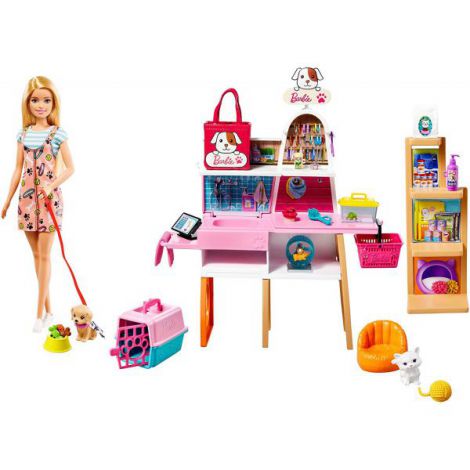 Barbie Set De Joaca Magazin Accesorii Animalute - poza 2