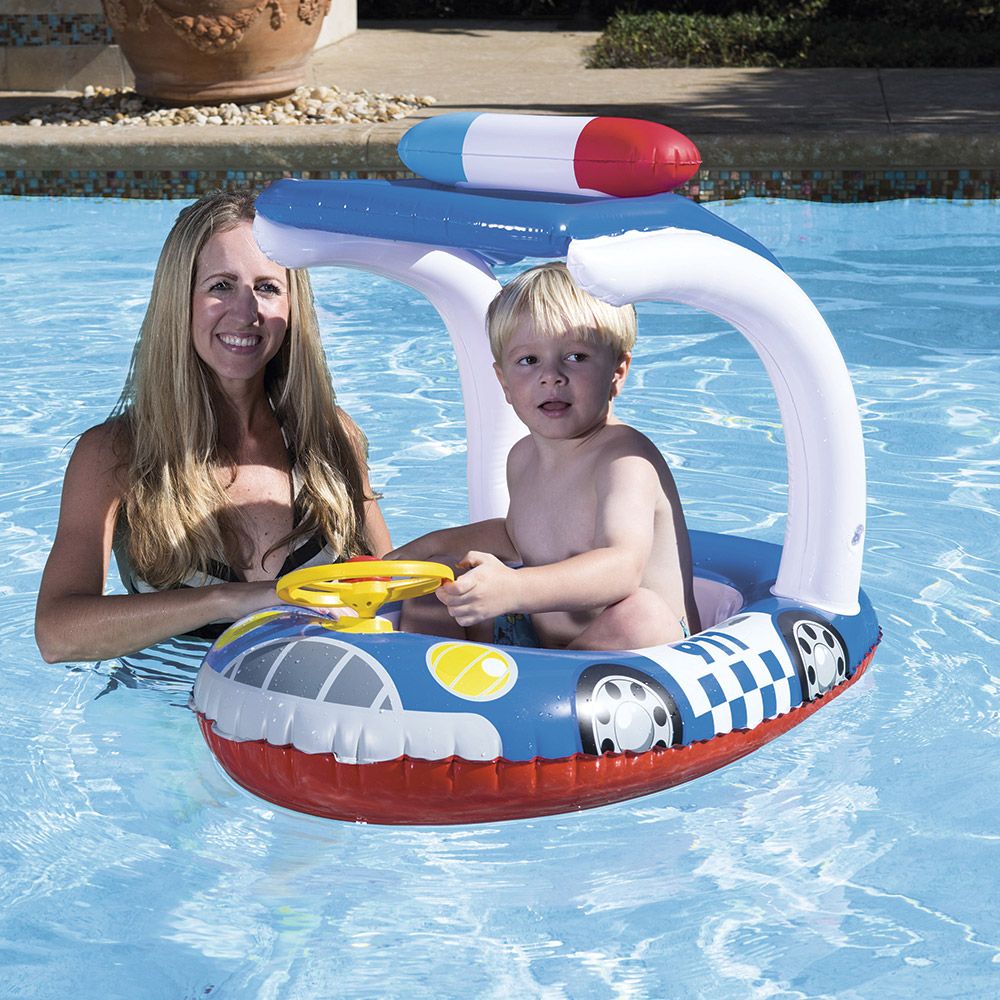 Barca gonflabila cu parasolar Bestway 98 x 66 cm - poza 4