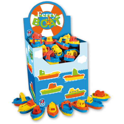 Bărcuță de jucărie din plastic – 15 cm - poza 2