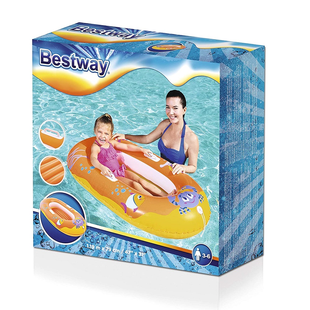 Barcuta gonflabila cu manere Bestway - poza 3