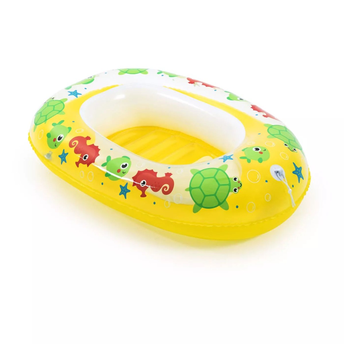 Barcuta gonflabila pentru copii Bestway Dolphin sau Starfish 102x69 cm - poza 4