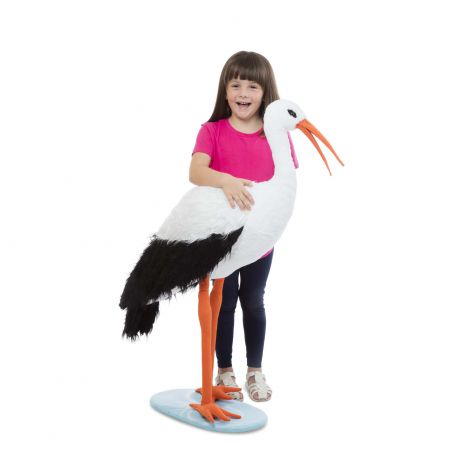 Barza gigant din plus - Melissa & Doug - poza 3