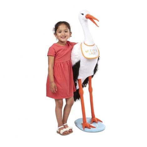 Barza gigant din plus - Melissa & Doug - poza 4