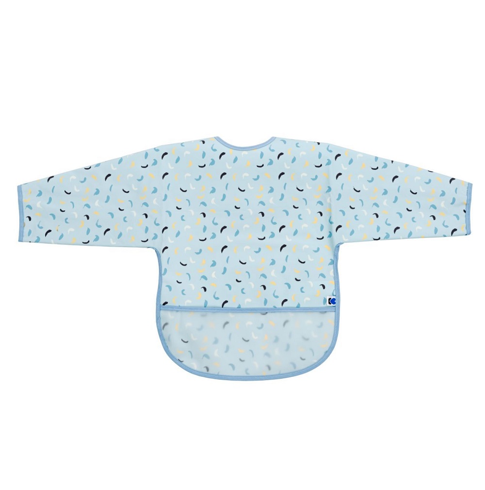 Baveta cu maneci Kikka Boo Arty Blue Pattern - poza 1