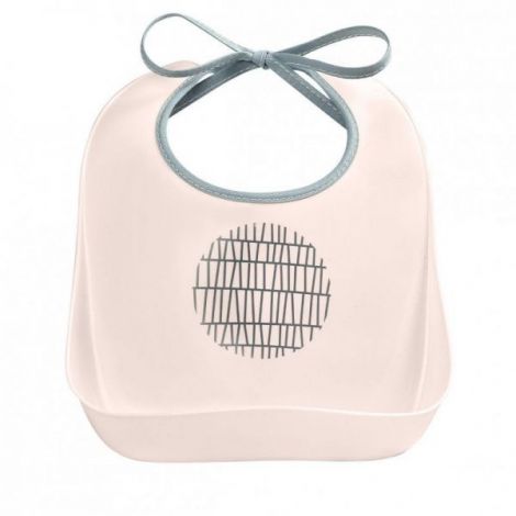 Baveta plastic Beaba Pink - poza 1