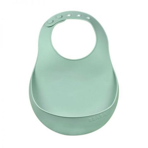 Baveta silicon Beaba Sage Green - poza 1