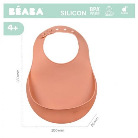 Baveta silicon Beaba Terracotta - poza 4
