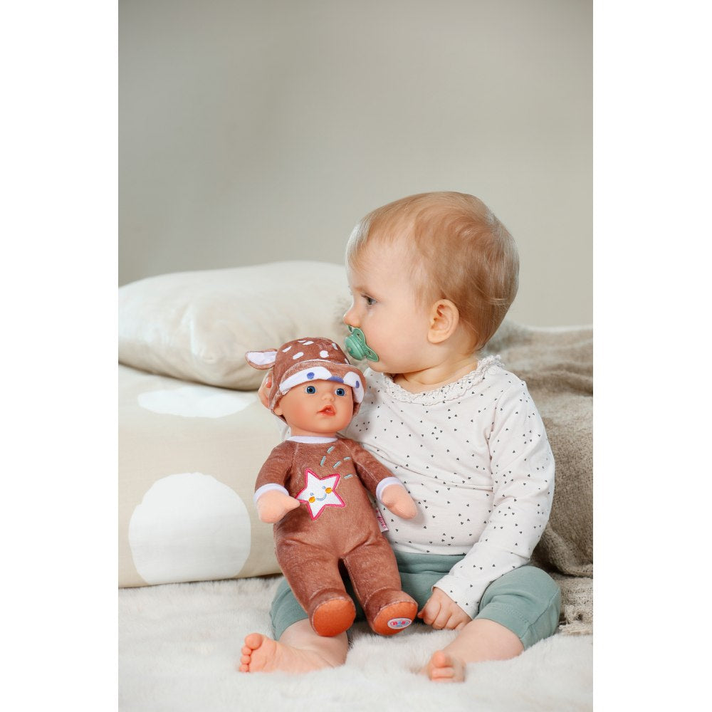 Bebelus 30 cm cu haine model Caprioara Baby Born - poza 4