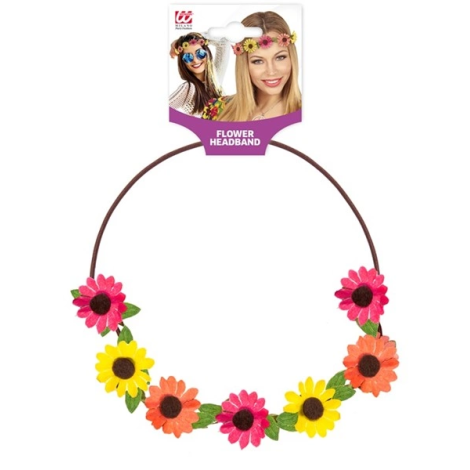 Bentita flori multicolore - poza 4