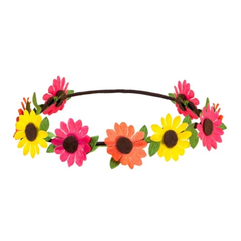 Bentita flori multicolore - poza 5