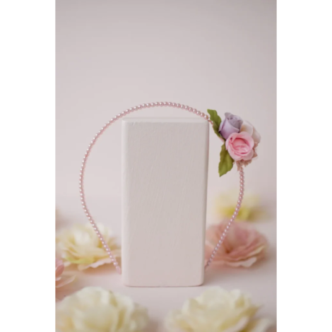 Bentita perle flori copii - poza 2