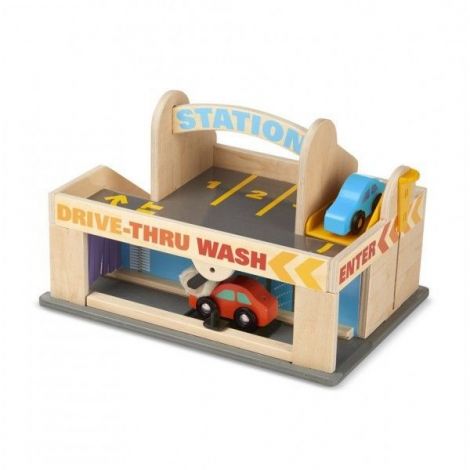 Benzinarie cu garaj Melissa and Doug - poza 1