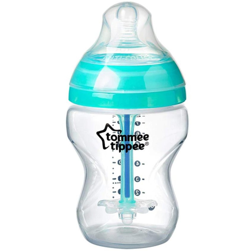 Biberon Advanced anticolici cu sistem de ventilatie Tommee Tippee 260 ml - poza 1