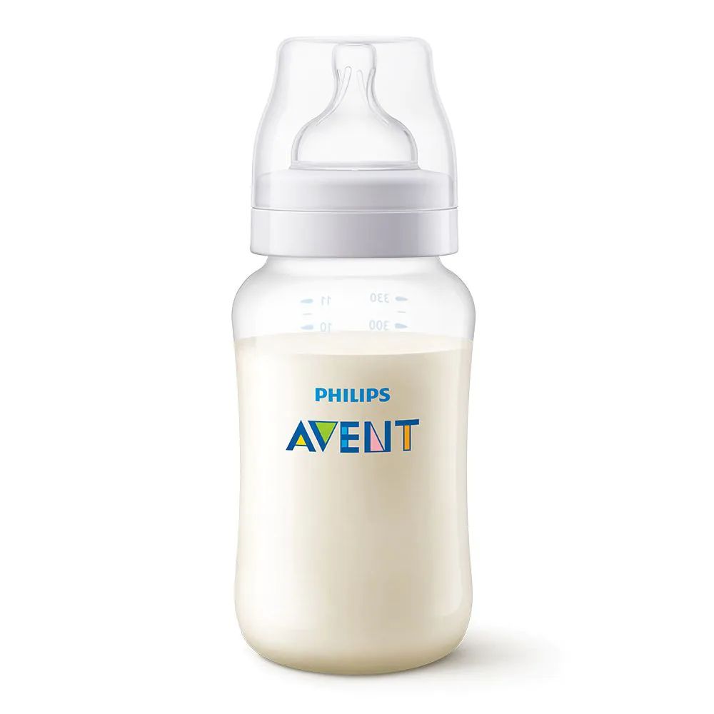 Biberon Avent anticolici, tetina debit 3, 3 luni+, 330 ml - poza 2