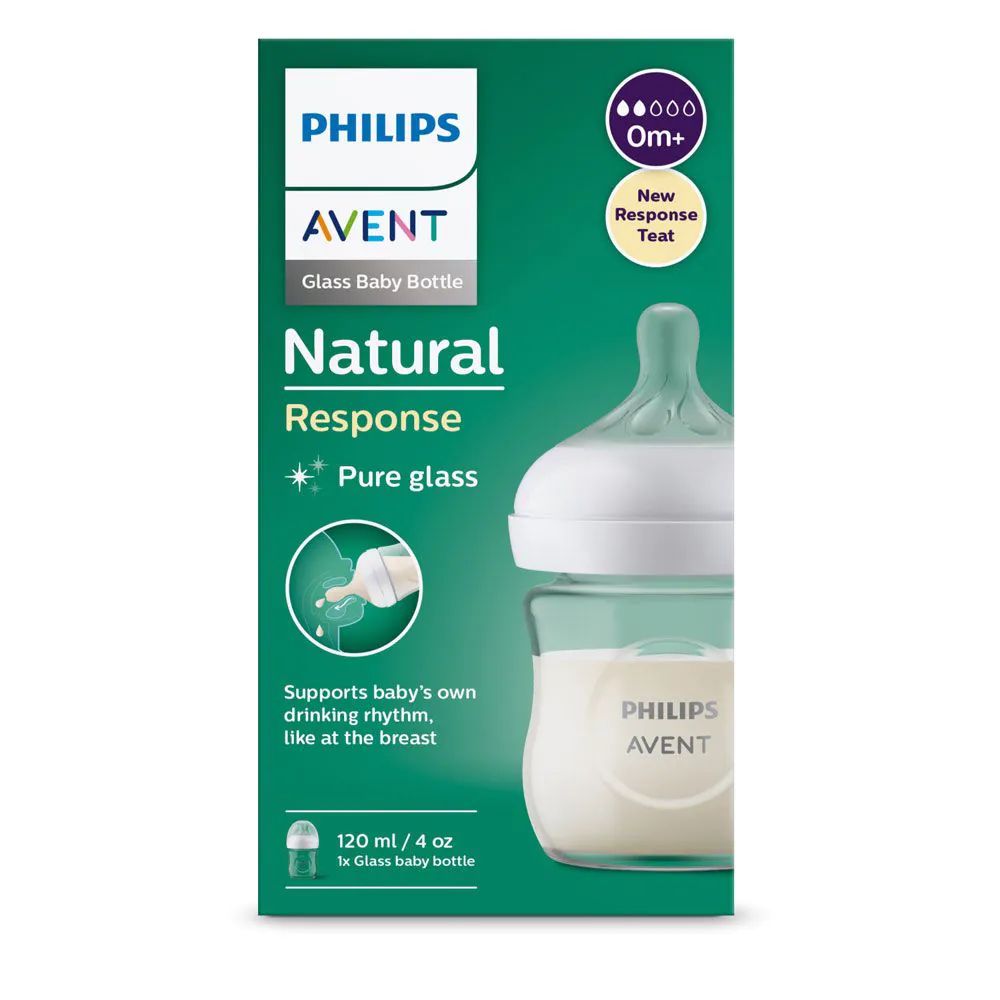 Biberon Avent Natural Response Sticla 3.0, 120 ml, 0 luni+ - poza 3