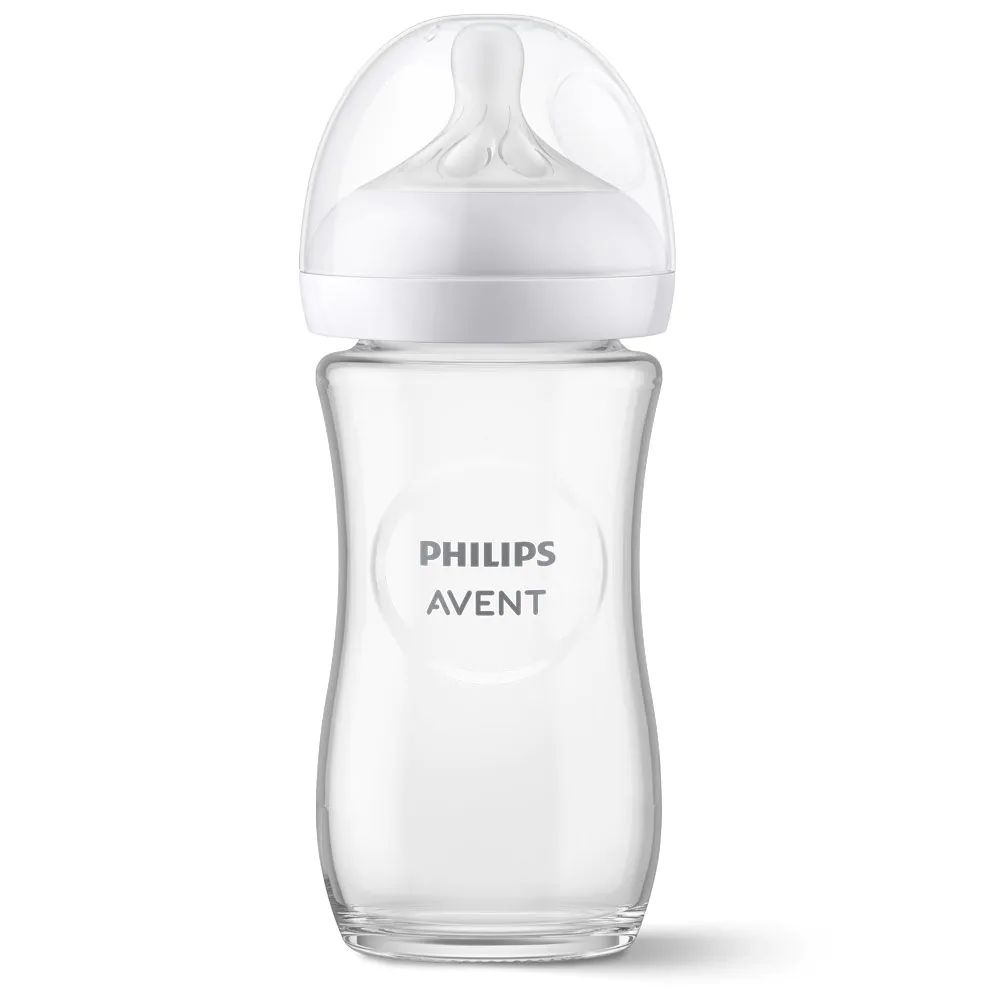 Biberon Avent Natural Response Sticla 3.0, 240 ml, o luna+ - poza 2