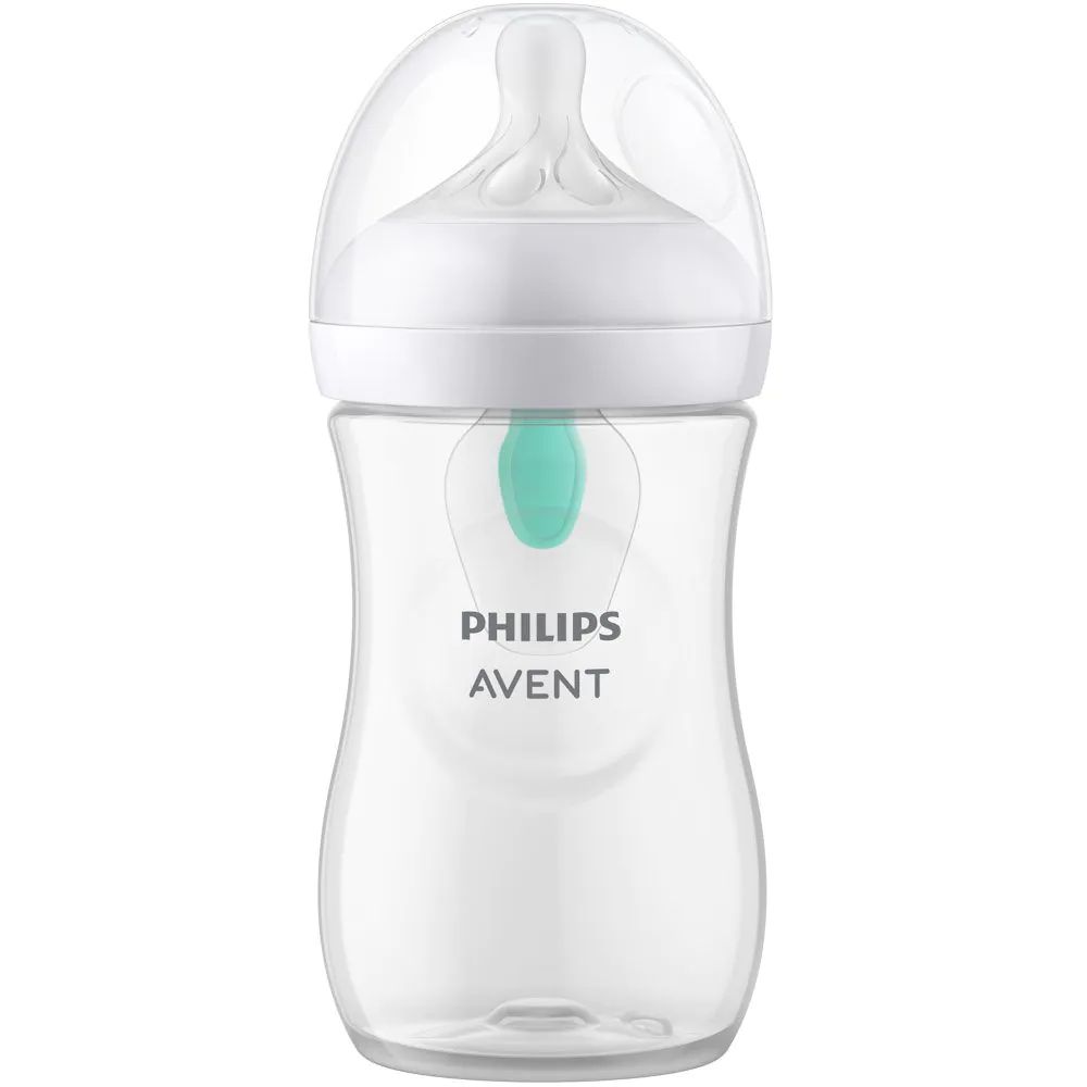 Biberon cu tetina din silicon Avent Natural Response Air Free 3.0 260 ml 1+ - poza 1