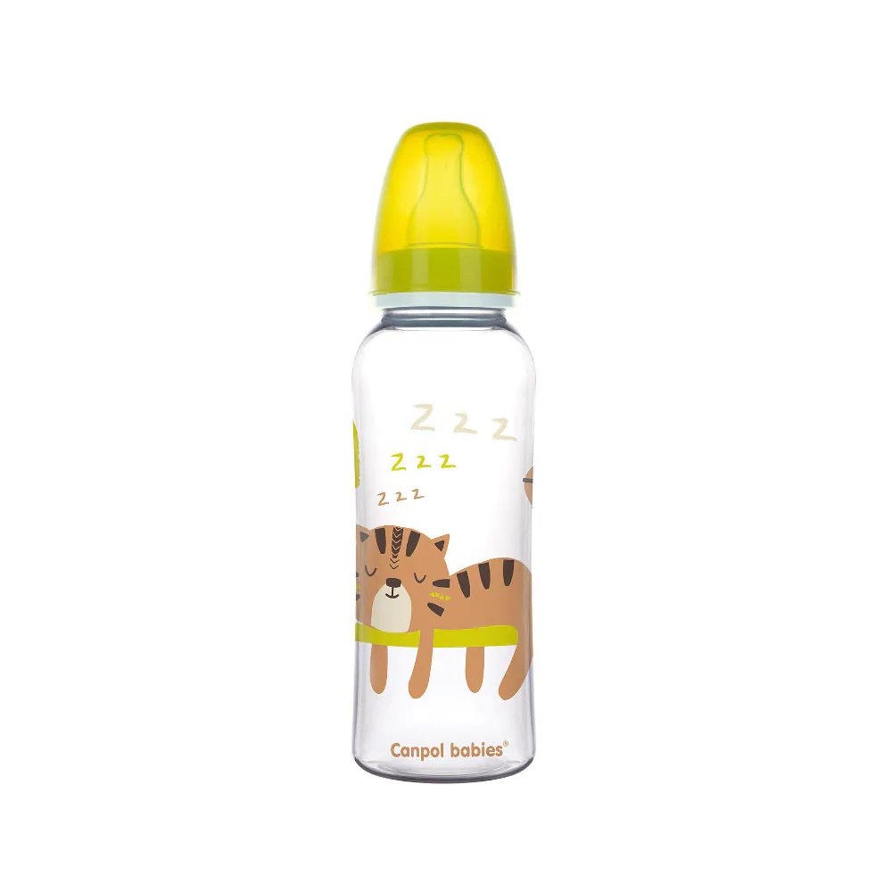 Biberon polipropilena Canpol BPA 0% 250 ml 12+ - poza 1