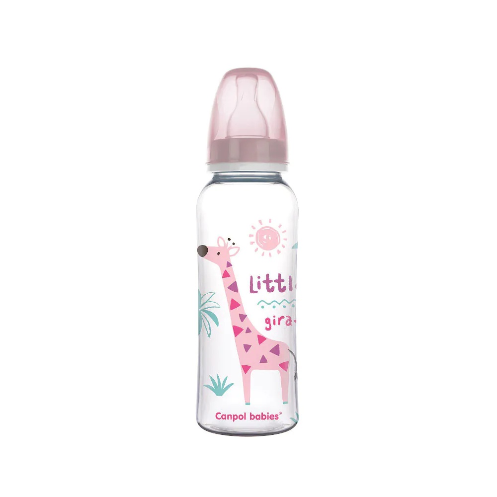 Biberon polipropilena Canpol BPA 0% 250 ml 12+ - poza 3