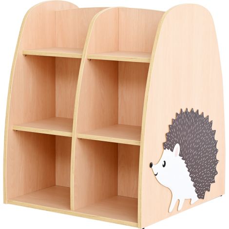 Biblioteca dubla fata, decor Arici, gradinita si scoala - poza 2